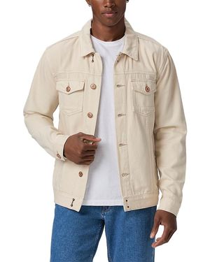 PAIGE Regular Fit Scout Shirt Jacket - Natural