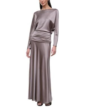 STAUD Freda Silk Blend Gown - Multicolor