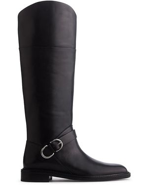 Rag & Bone Hayden Wide Calf Riding Boots - Black