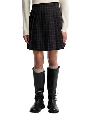 Barbour Carville Tartan Mini Skirt - Black