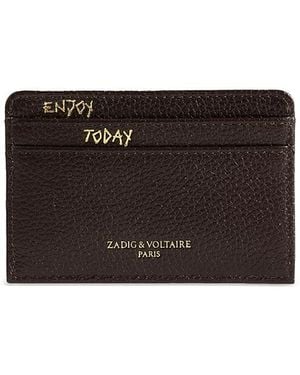 Zadig & Voltaire Pass Leather Wallet - Black