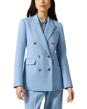Argent Double Breasted Blazer - Blue