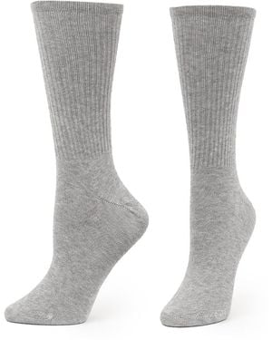 Hue Must Have Crew Socks - Gray