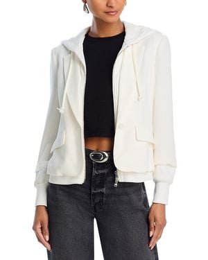 Cinq À Sept Khloe Hooded Blazer - White