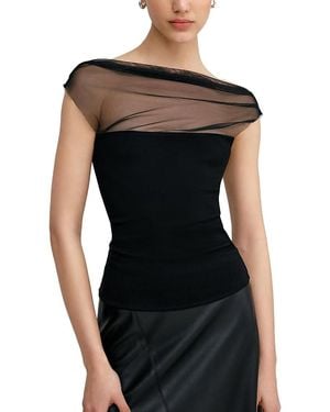 MARCELLA Cabrini Top - Black