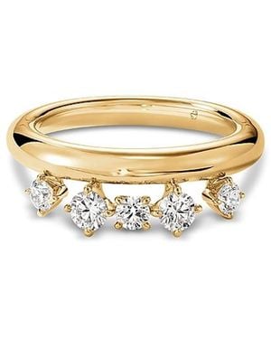 Hearts On Fire 18K Floating Diamond Barre Ring - White