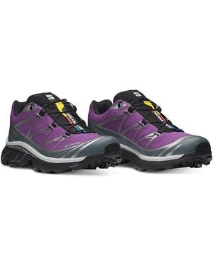 Salomon Xt-6 Gore-Tex Running Sneakers - Purple