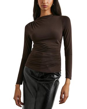 Rails Joelle Ruched Top - Black