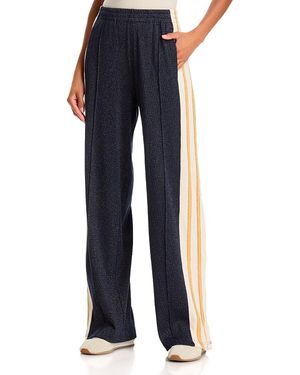 Mother Contrast Stripe Track Pants - Blue