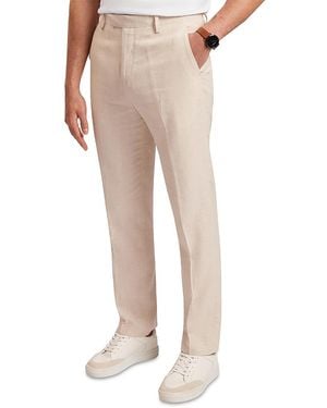 Ted Baker Givrant Slim Fit Linen Pants - Natural