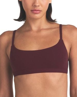 Skims Fits Everybody Scoop Neck Bralette - Purple