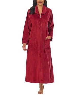 Eileen West Long Zip Robe - Red