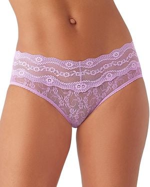 B.tempt'd B. Temptd By Wacoal Lace Kiss Hipster - Purple