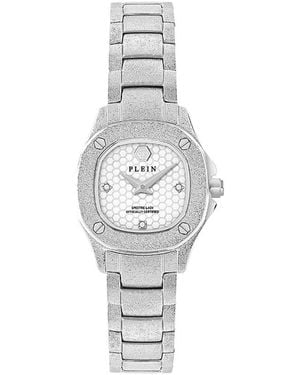 Philipp Plein Pectre Lady Mini Crystal Watch, 23Mm - White