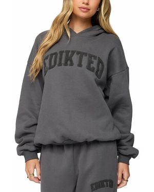 Edikted To You Oversized Hoodie - Gray