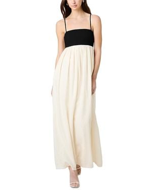 French Connection Phoebe Combo Alicia Maxi Dress - White
