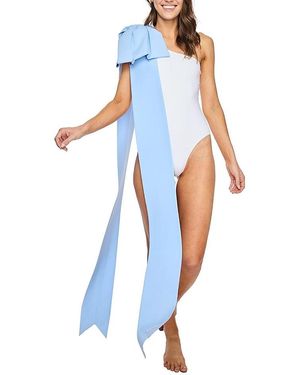Tabacaru Milly With Bow Swimsuit - Blue