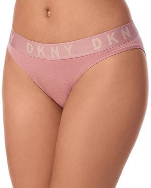 DKNY Cozy Boyfriend Bikini Underwear - Pink