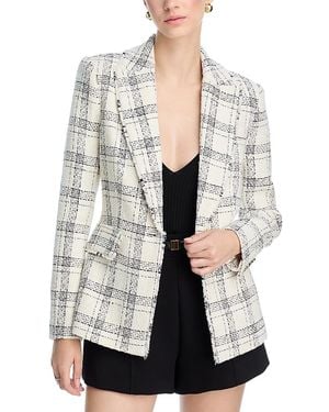 Generation Love Aimee Tweed Blazer - White