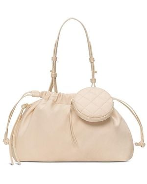 MZ Wallace Waverly Small Satchel - Natural