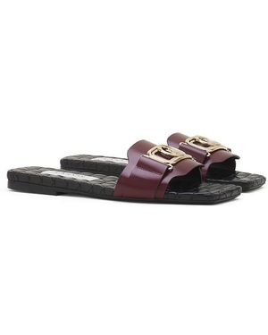 Lanvin Mother & Daughter Flat Mule - White