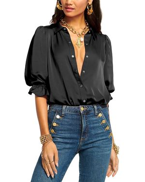 Ramy Brook Dina Bodysuit - Black