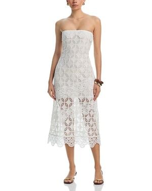 Waimari Azura Midi Dress - White