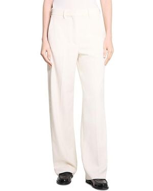 Theory Tuxedo Pants - White