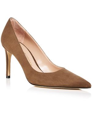 Stuart Weitzman Stuart Power 85 Pumps - Brown