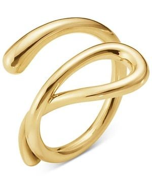 Georg Jensen 18K Mercy Swirl Ring - Metallic