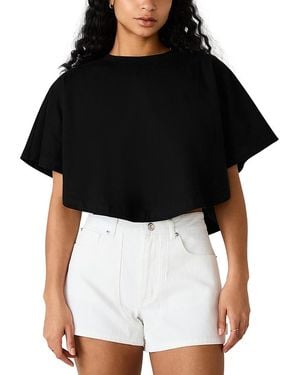 Steve Madden Callum Knit Top - Black