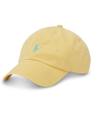 Polo Ralph Lauren Cotton Chino Ball Cap - Yellow