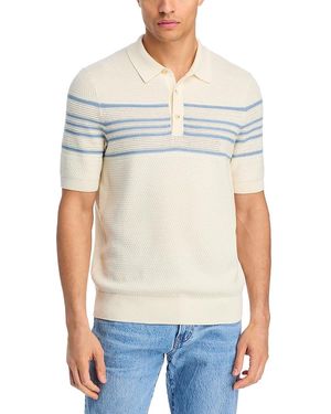 BOSS Camel L-Jiuseppe Knit Polo - Gray