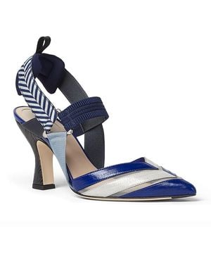 Fendi Elett Smoke Pumps - Blue