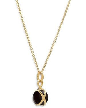 L. Klein 18K Prisma Agate Small Pendant Necklace, 16-18 - Metallic