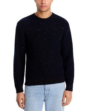 Inis Meáin Breidin Wool & Cashmere Sweater - Blue