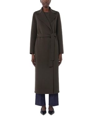 Max Mara Poldo Wool Coat - Black