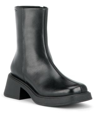 Vagabond Shoemakers Dorah Leather Ankle Boots - Black