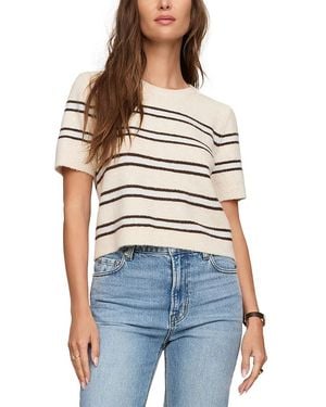 Z Supply Gatewood Short Sleeve Sweater - Blue