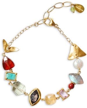 Chan Luu Gemstone Fish Flex Bracelet - Metallic