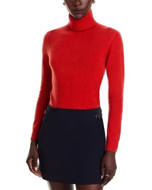 C by Bloomingdale's Cashmere Turtleneck Sweater - Red