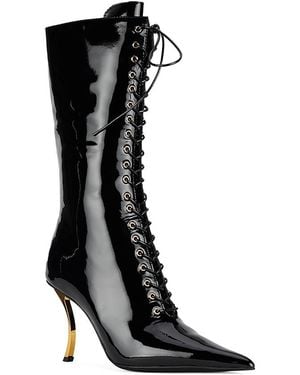 Jeffrey Campbell Basquiat Boots - Black