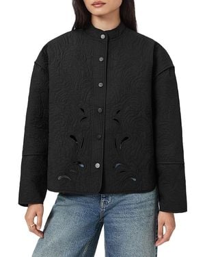 AllSaints Clary Shacket - Black