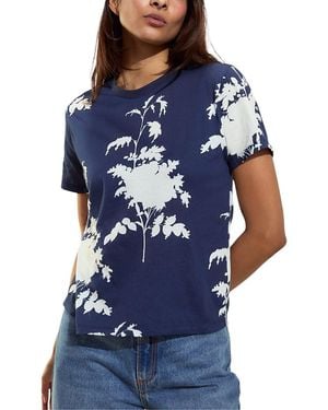 Cynthia Rowley Everyday Cotton Tee - Blue
