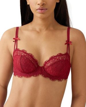 B.tempt'd It's On Lace Underwire Bra It's On Lace Underwire Bra - Red