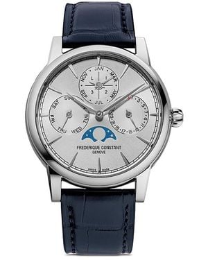 Frederique Constant Classic Perpetual Calendar Manufacture Watch, 40Mm - Grey