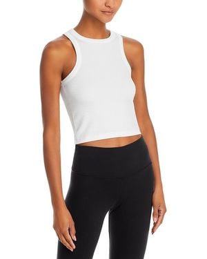 Splits59 Kiki Cropped Tank Top - White