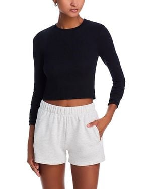 Splits59 Louise Cropped Tee - Blue