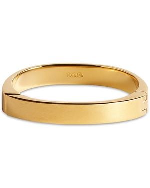 TOTEME Signature Bangle Bracelet - Metallic