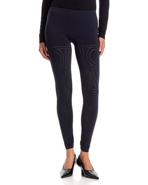 TOTEME Pointelle Leggings - Blue